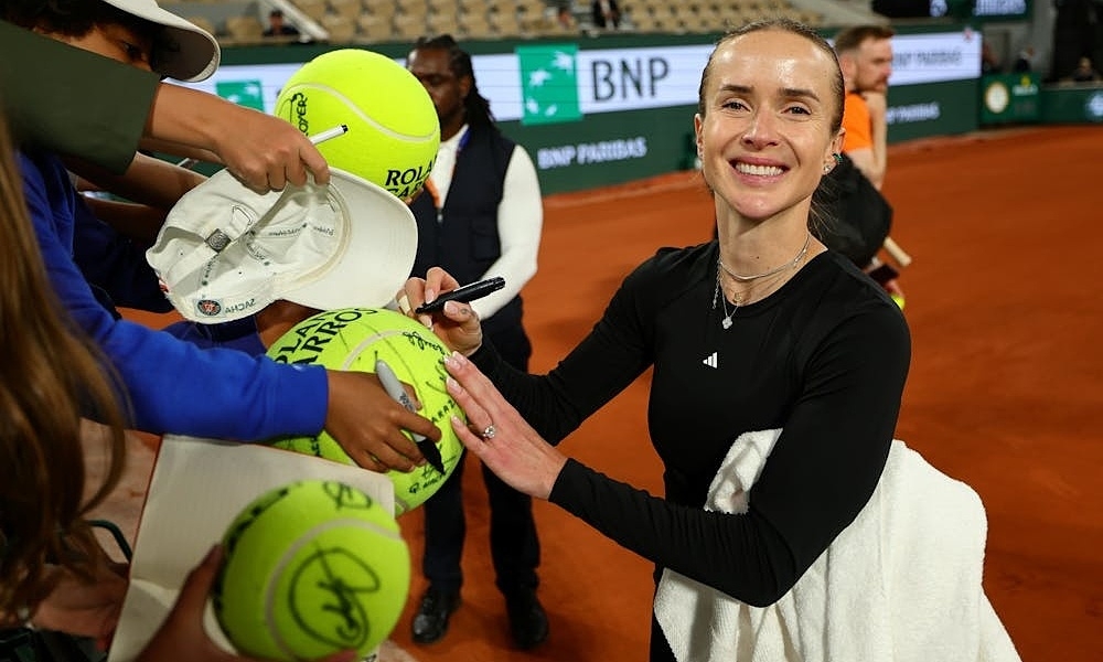 F8BET cược bóng đá: Elina Svitolina truyền cảm hứng tại Roland Garros 2026 - hình ảnh - f8betvip.vip