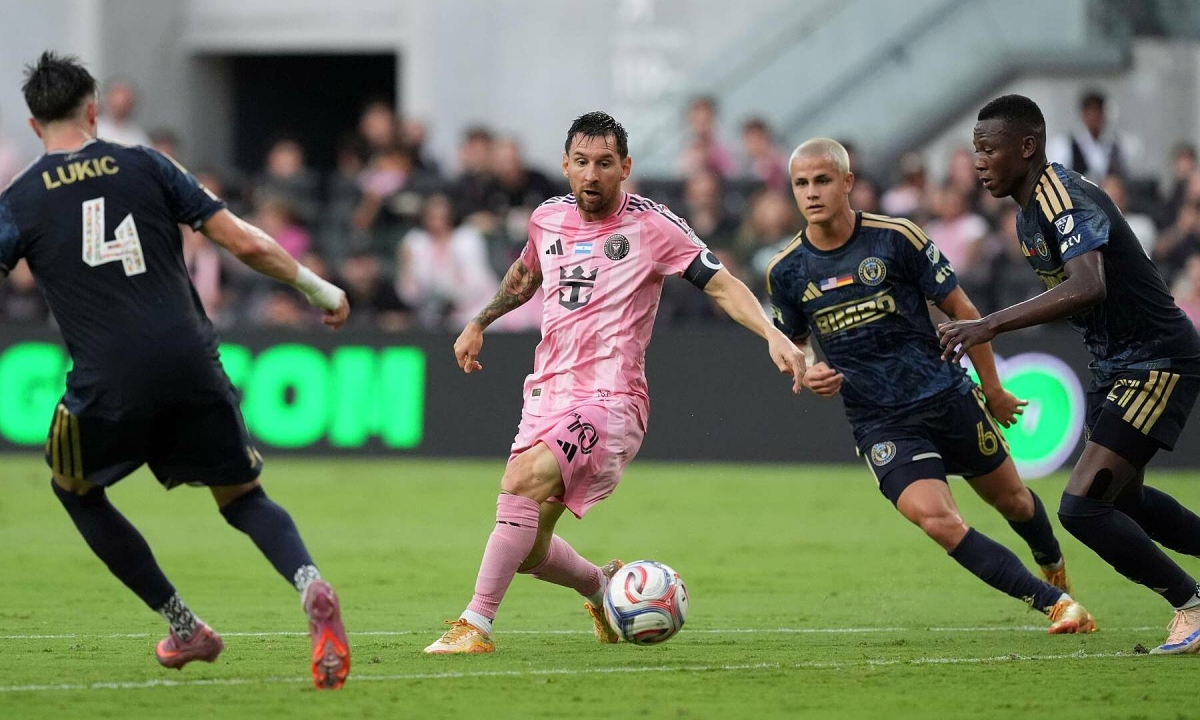 Messi tịt ngòi nhưng Inter Miami thắng đậm Philadelphia Union 6-4 - hình ảnh - f8betvip.vip