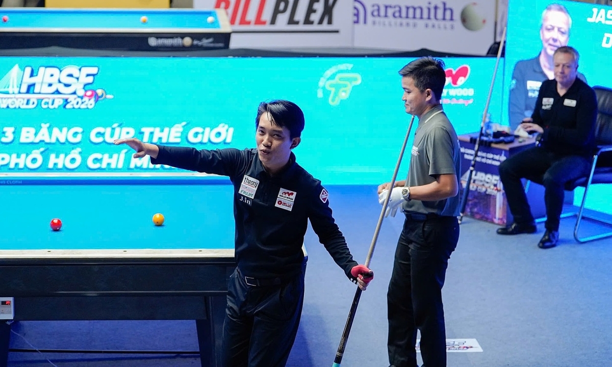 F8BET cược thể thao: Cơ thủ Hồng Thái lọt bán kết World Cup carom 3 băng - hình ảnh - f8betvip.vip