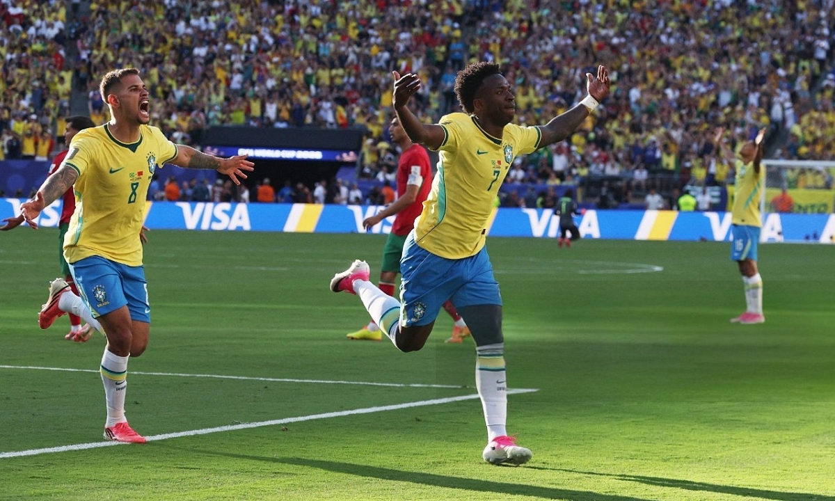 Brazil hòa Morocco ở trận ra quân World Cup: Vinicius Junior tỏa sáng nhưng chưa đủ - hình ảnh - f8betvip.vip