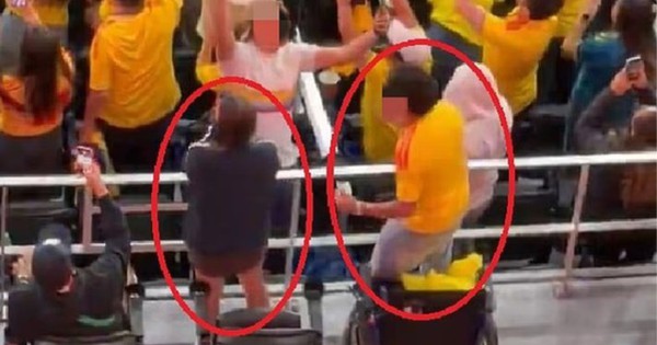 F8BET Việt Nam và khoảnh khắc gây tranh cãi: CĐV Colombia bật khỏi xe lăn ăn mừng World Cup 2026 - hình ảnh - f8betvip.vip