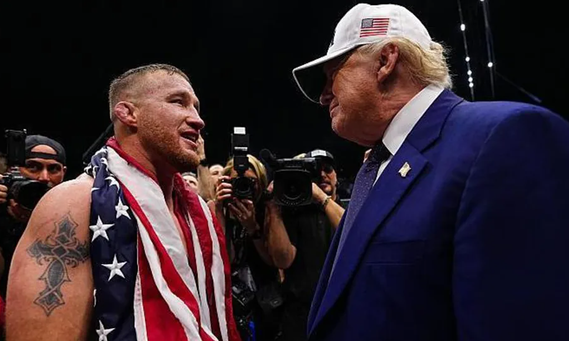 F8BET cược thể thao: Justin Gaethje đăng quang vô địch UFC tại sự kiện lịch sử ở Nhà Trắng - hình ảnh - f8betvip.vip